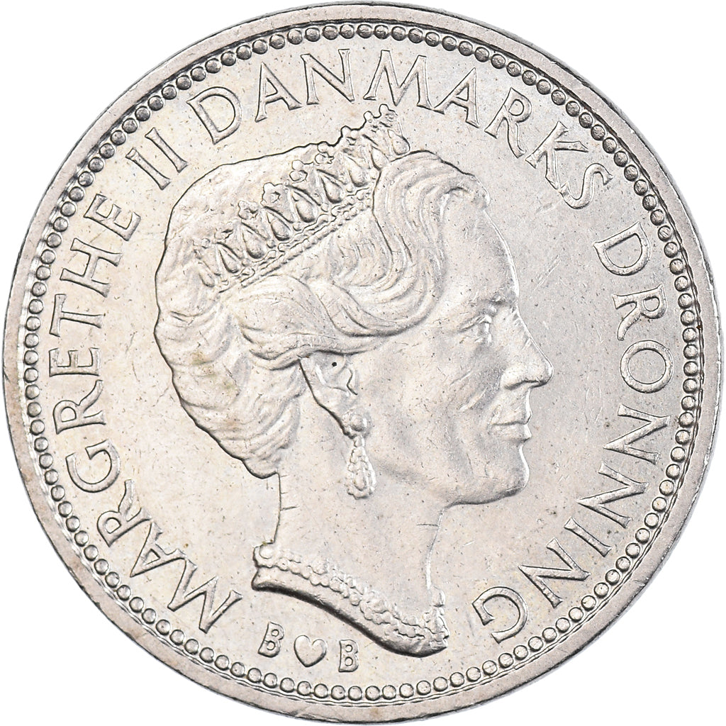Munten, Denemarken, 10 Kroner, 1979