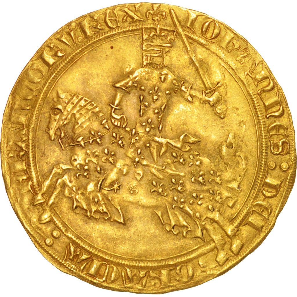 Jean II Le Bon, Franc à Cheval, Duplessy 294