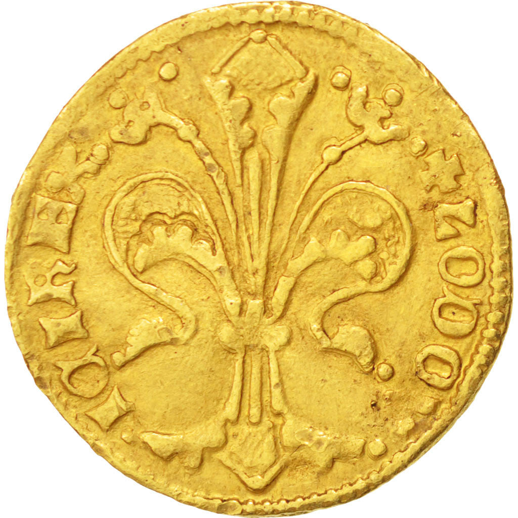 Poland, 1 Florin, AU(50-53), Gold, 3.50