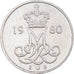 Munten, Denemarken, 10 Öre, 1980
