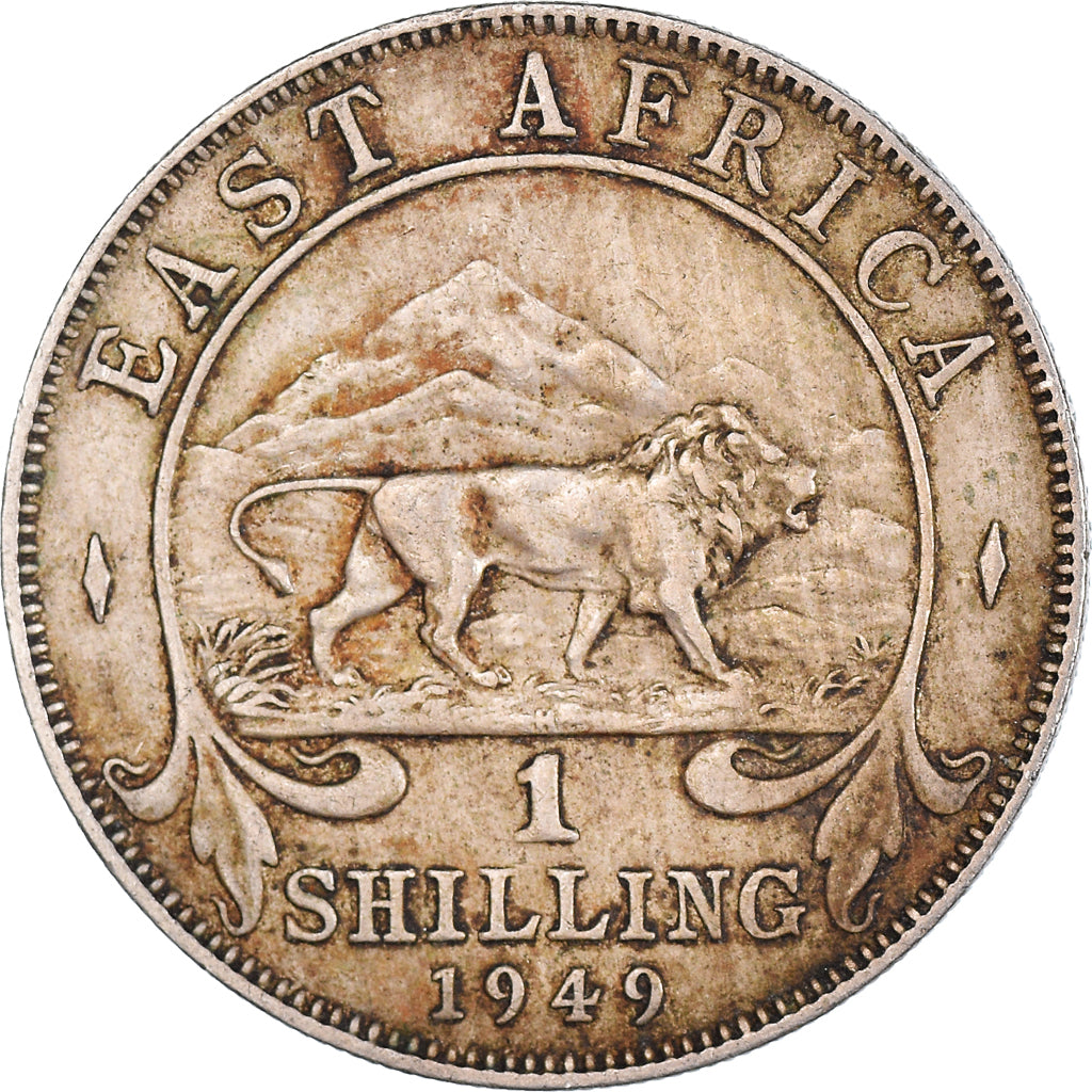 Moneda, ESTE DE ÁFRICA, Shilling, 1949