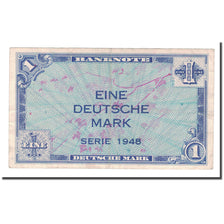 Nota, ALEMANHA - REPÚBLICA FEDERAL, 1 Deutsche Mark, 1948, KM:2a, EF(40-45)