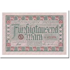 Geldschein, Deutsch Staaten, 50,000 Mark, 1923, 1923-06-10, KM:S984, UNZ-