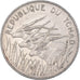Coin, Chad, 100 Francs, 1972