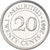 Coin, Mauritius, 20 Cents, 2003