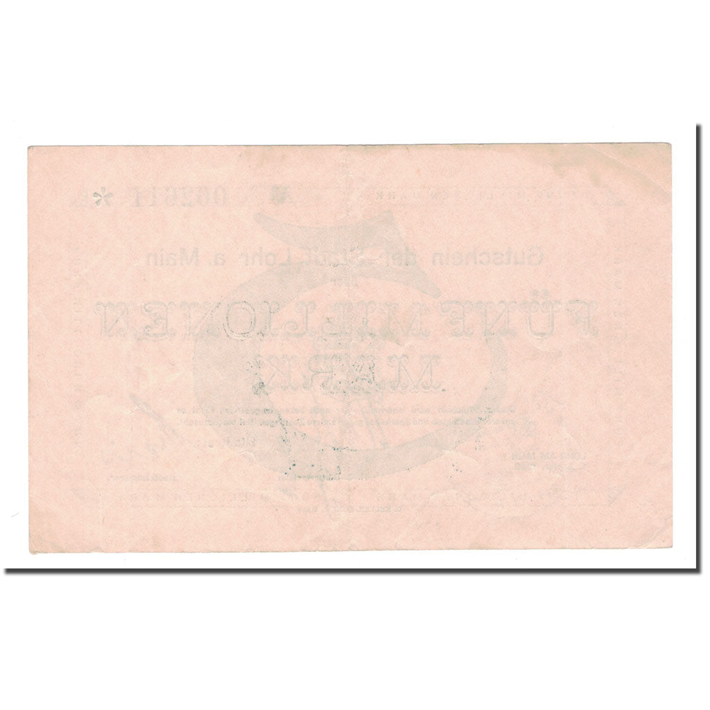 Banknote, Germany, 5 Millionen Mark, 1923, 1923-09-01, VF(30-35)