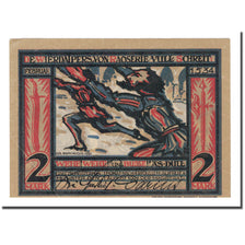 Banknote, Germany, 2 Mark, 1921, AU(50-53)