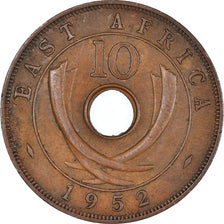 Coin, EAST AFRICA, 10 Cents, 1952