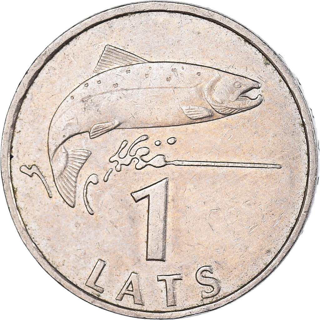 Moeda, Letónia, Lats, 1992