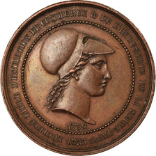 France, Token, Société d'Emulation du Commerce, Seine Inférieure, 1855
