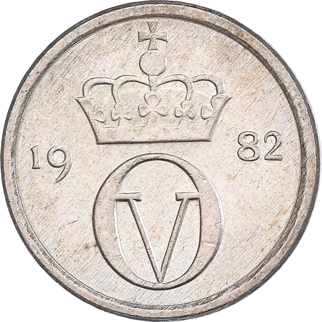 Moneta, Norwegia, 10 Öre, 1982