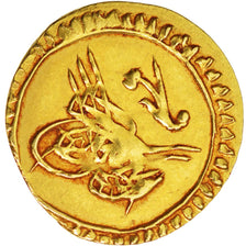 TURKEY, 1/4 Zeri Mahbub, 1812, Qustantiniyah, KM #605, EF(40-45), Gold, 0.74