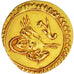 TURKEY, 1/4 Zeri Mahbub, 1812, Qustantiniyah, KM #605, EF(40-45), Gold, 0.74