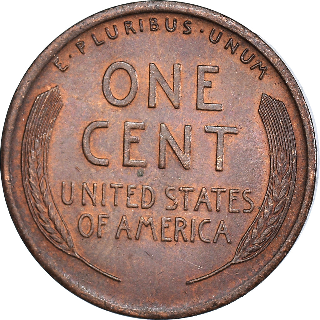 Coin, United States, Cent, 1919