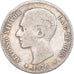 Münze, Spanien, Peseta, 1876