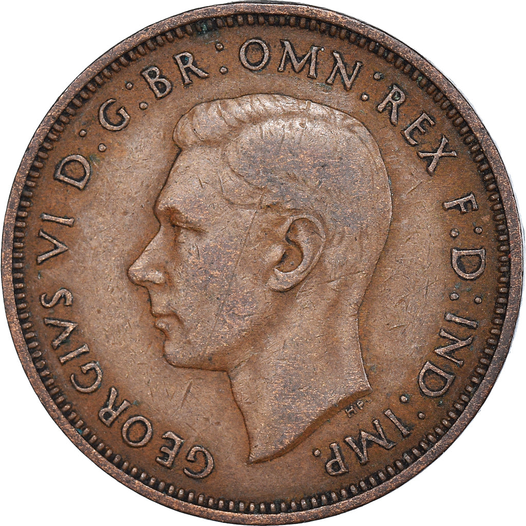 Moneta, Gran Bretagna, 1/2 Penny, 1939