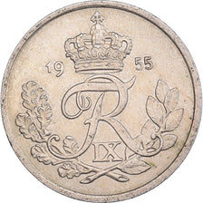 Munten, Denemarken, 25 Öre, 1955