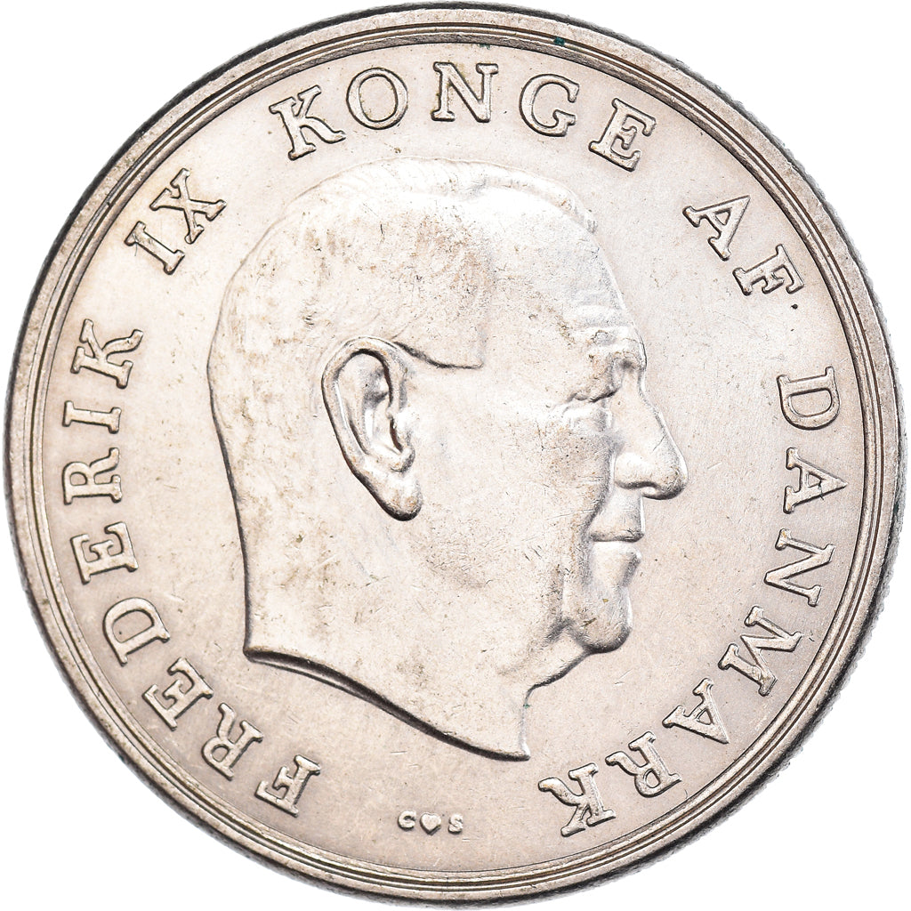 Monnaie, Danemark, 5 Kroner, 1962