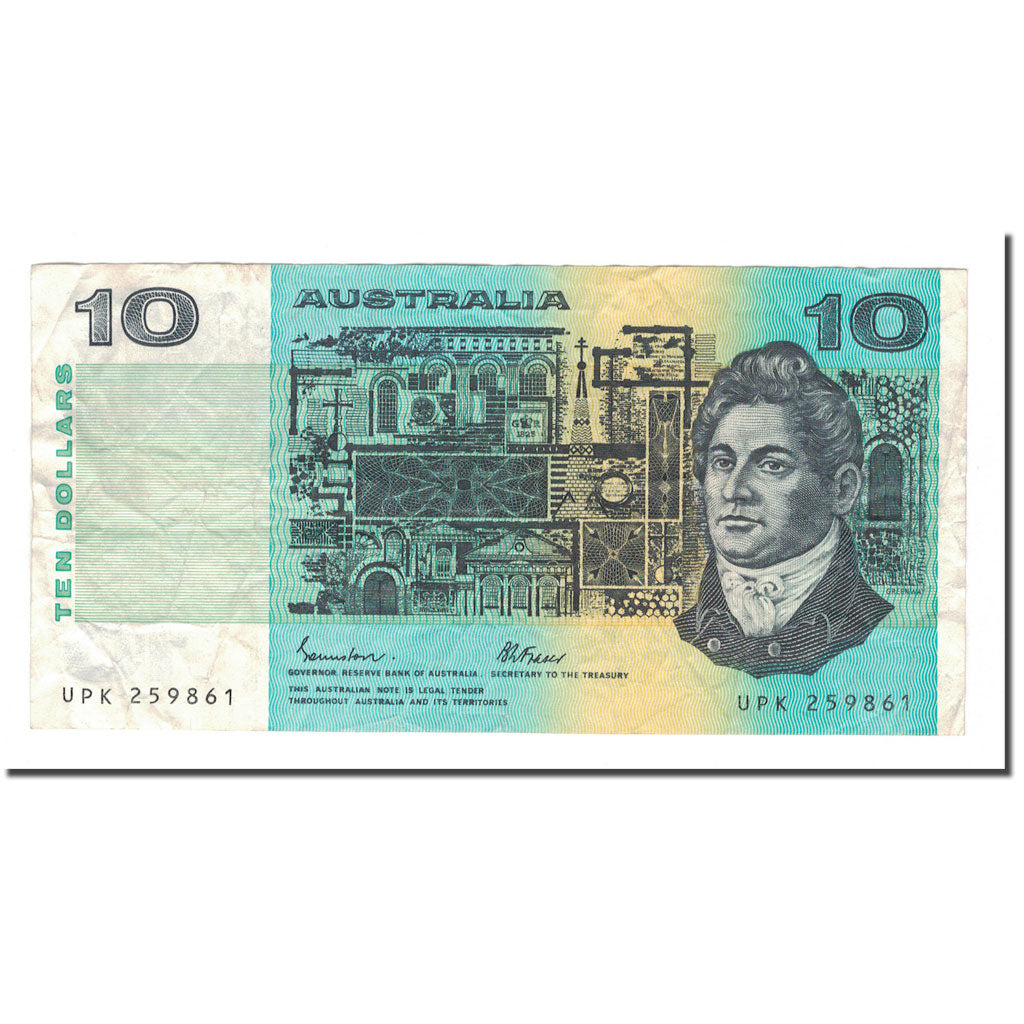 Banknote, Australia, 10 Dollars, 1985, KM:45e, VF(30-35)