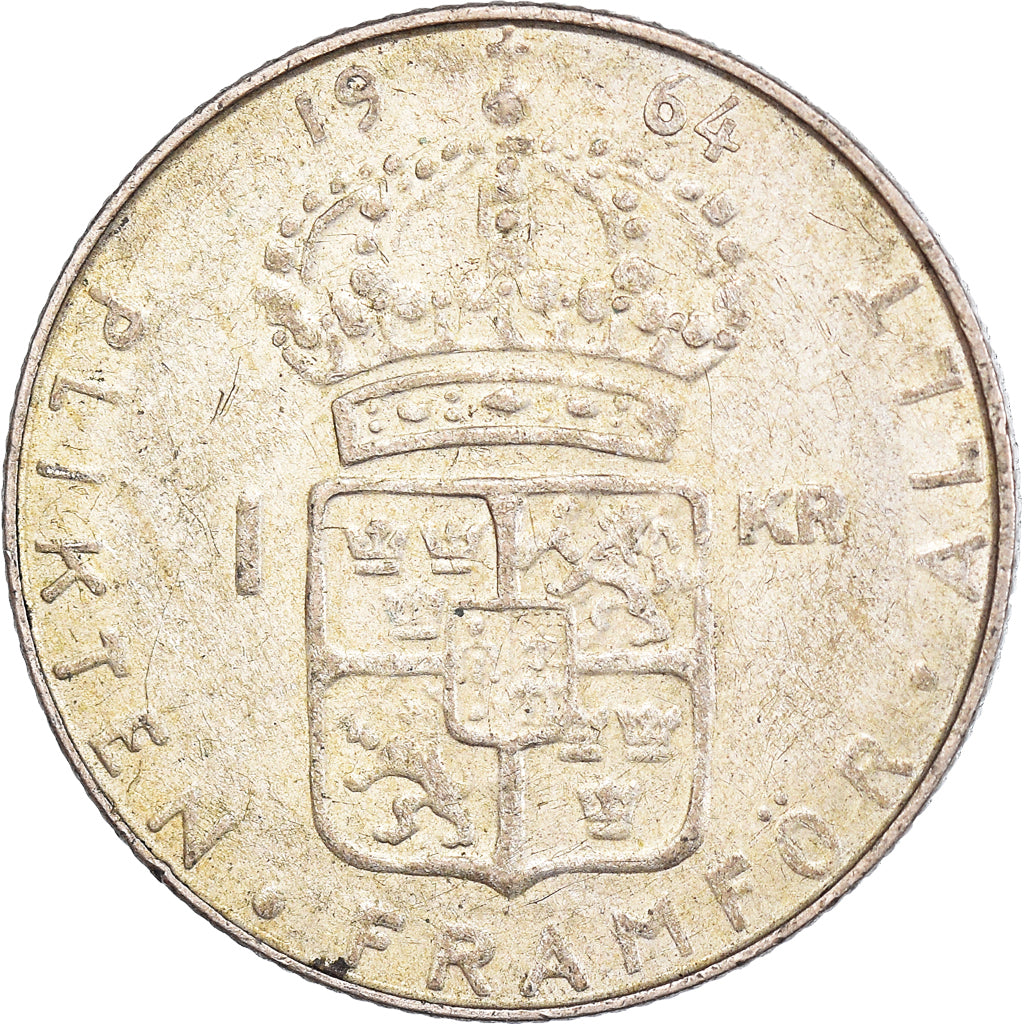 Moneda, Suecia, Krona, 1964