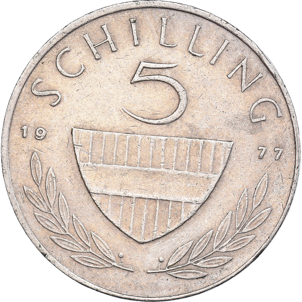 Moneta, Austria, 5 Schilling, 1977