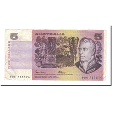 Banknote, Australia, 5 Dollars, 1985, KM:44e, VF(20-25)