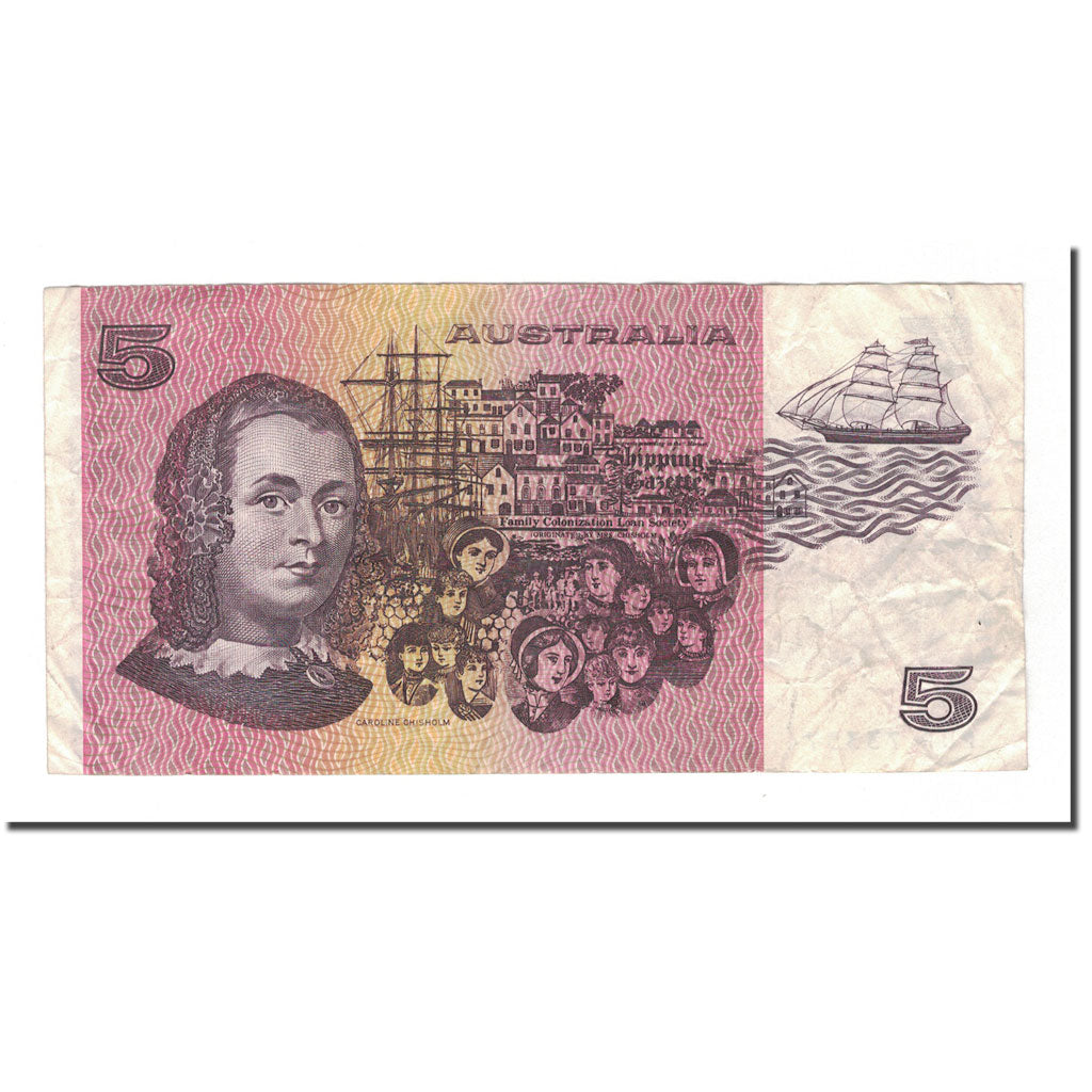 Banknote, Australia, 5 Dollars, 1985, KM:44e, VF(20-25)