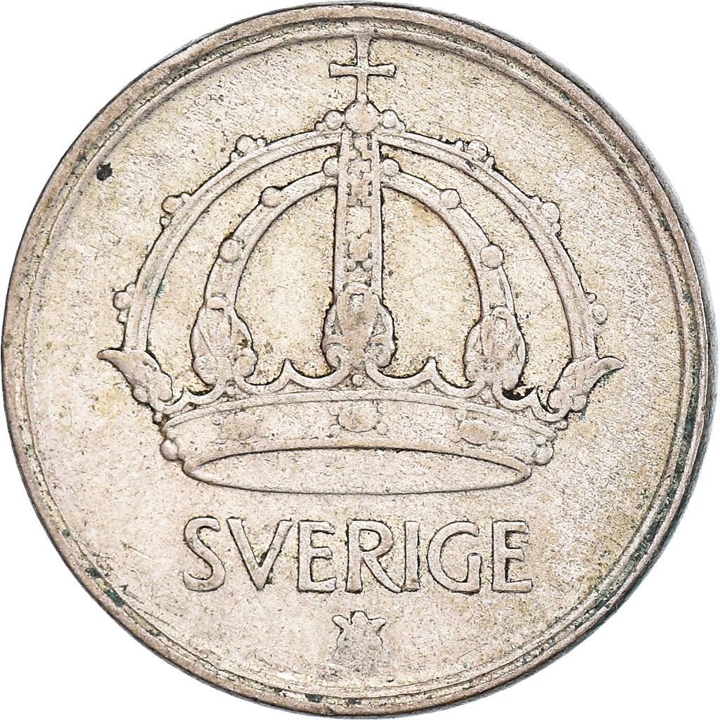 Moneda, Suecia, 25 Öre, 1943