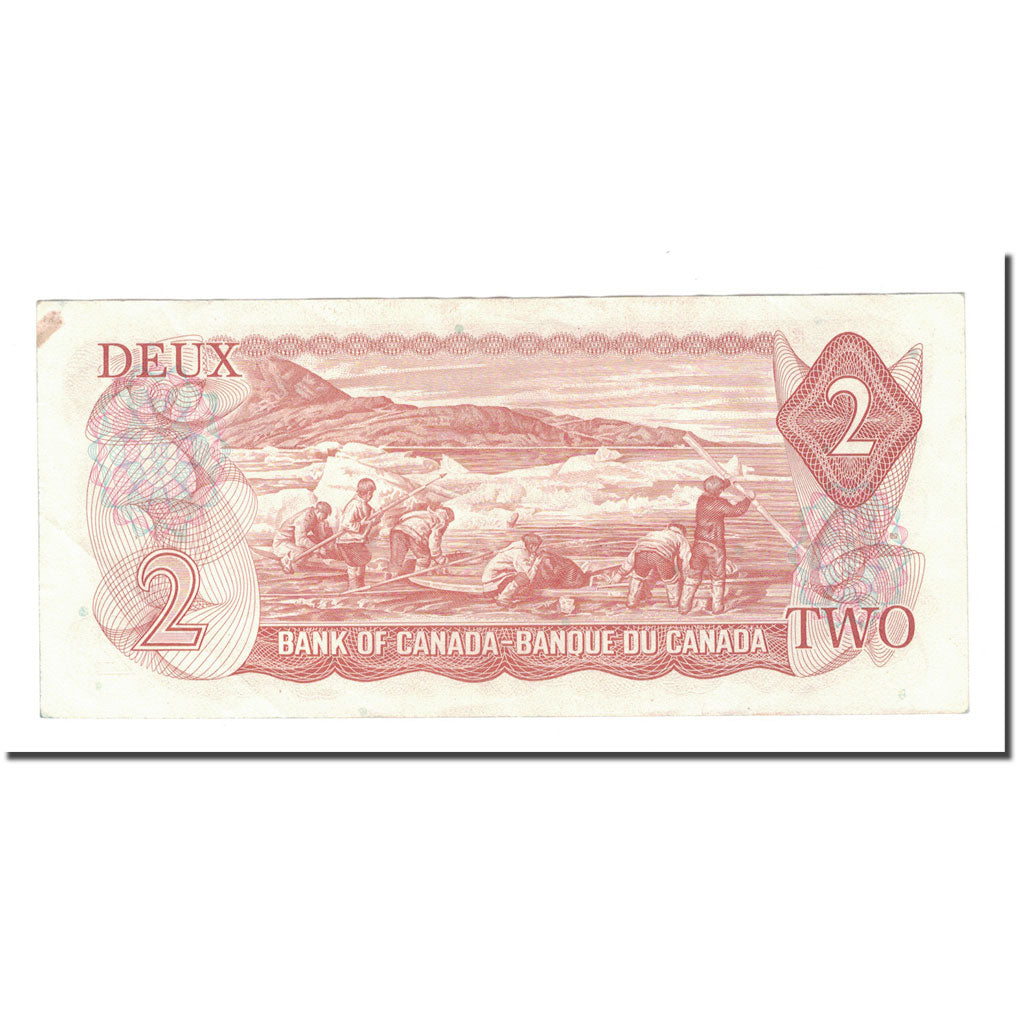 Banknote, Canada, 2 Dollars, 1974, KM:86b, EF(40-45)
