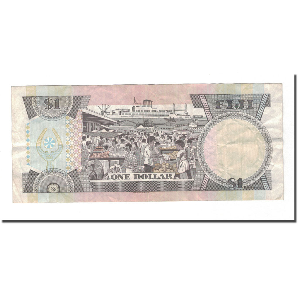 Banknote, Fiji, 1 Dollar, 1987, KM:86a, VF(20-25)