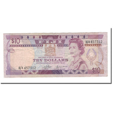 Banknote, Fiji, 10 Dollars, Undated (1980), KM:79a, VF(20-25)