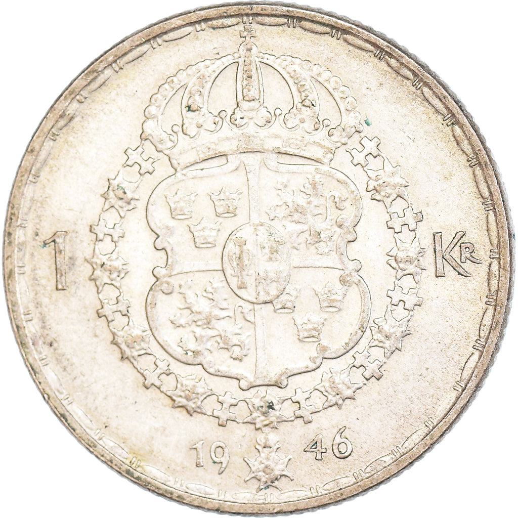 Coin, Sweden, Krona, 1946