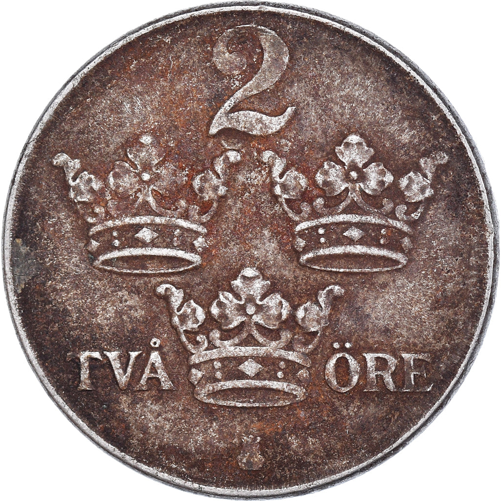 Coin, Sweden, 2 Öre, 1942