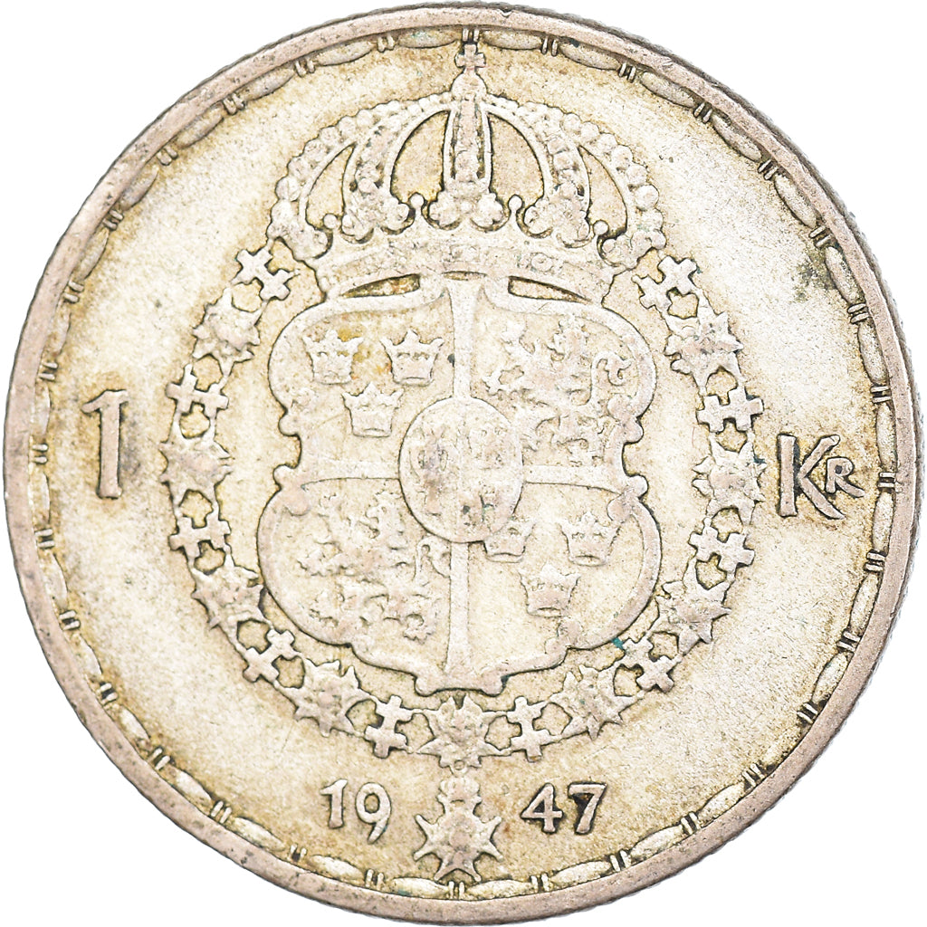 Coin, Sweden, Krona, 1947