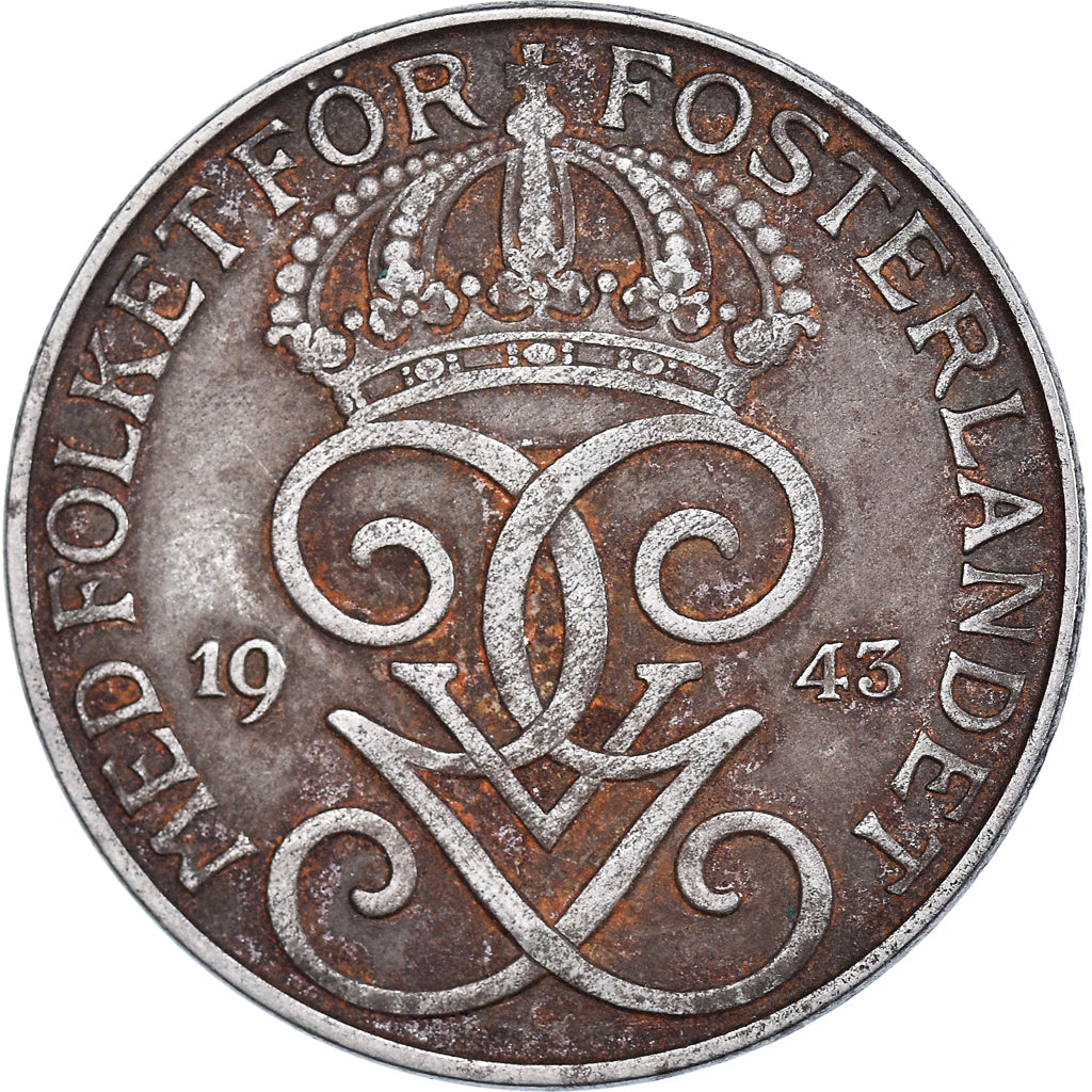 Coin, Sweden, 5 Öre, 1943