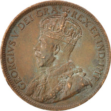 NEWFOUNDLAND, Large Cent, 1917, KM #16, EF(40-45), Bronze, 5.69