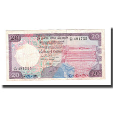 Banknote, Sri Lanka, 20 Rupees, 1985, 1985-01-01, KM:93a, VF(20-25)
