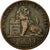Moneda, Bélgica, Leopold I, 5 Centimes, 1847, BC+, Cobre, KM:5.1