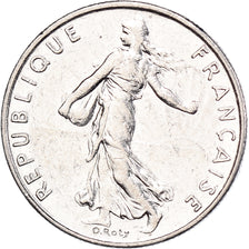 Munten, Frankrijk, 1/2 Franc, 1985