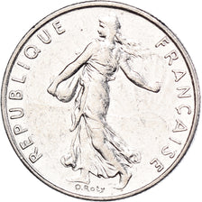 Coin, France, 1/2 Franc, 1985