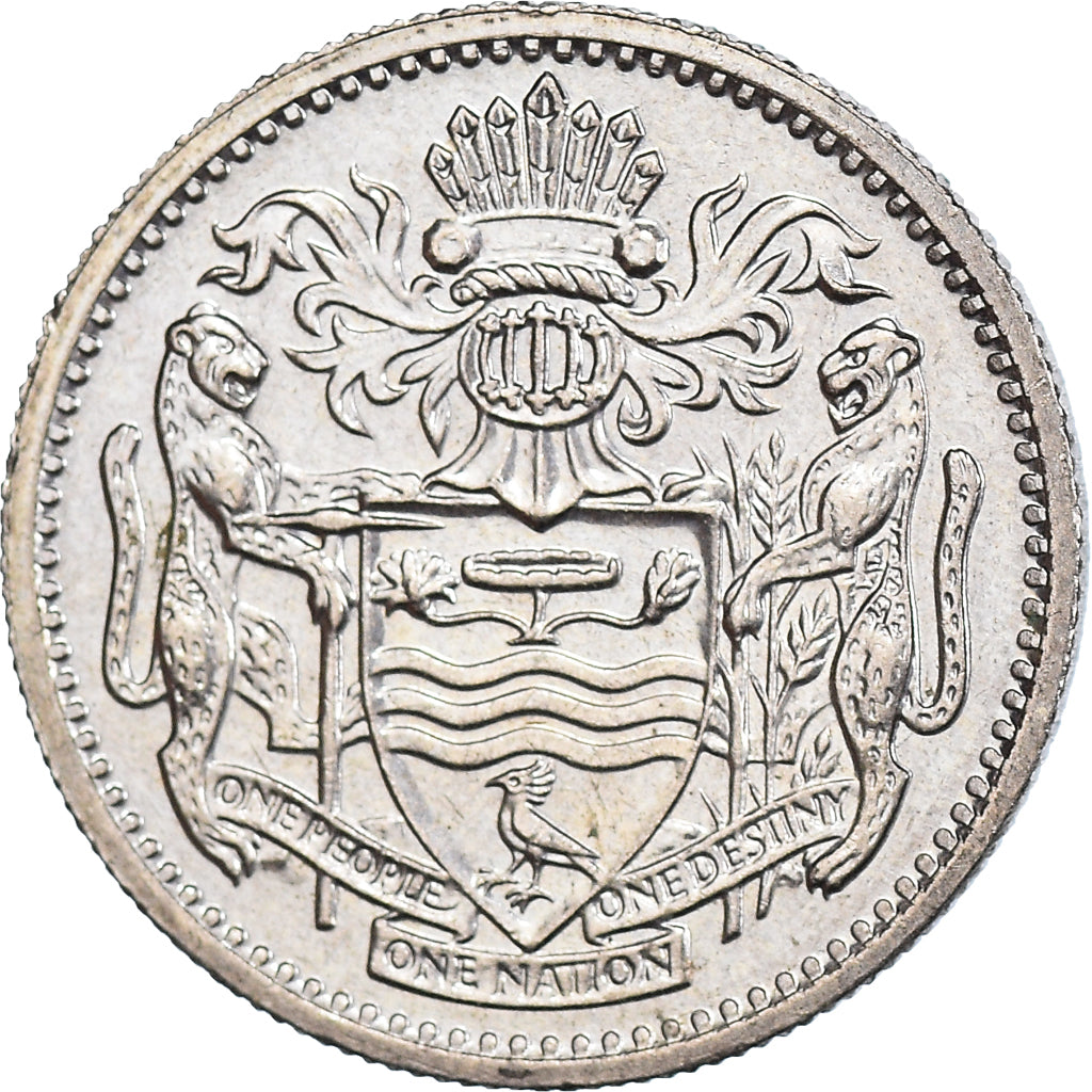 Monnaie, Guyana, 10 Cents, 1991