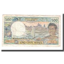 Nota, Nova Caledónia, 500 Francs, KM:60e, VF(20-25)