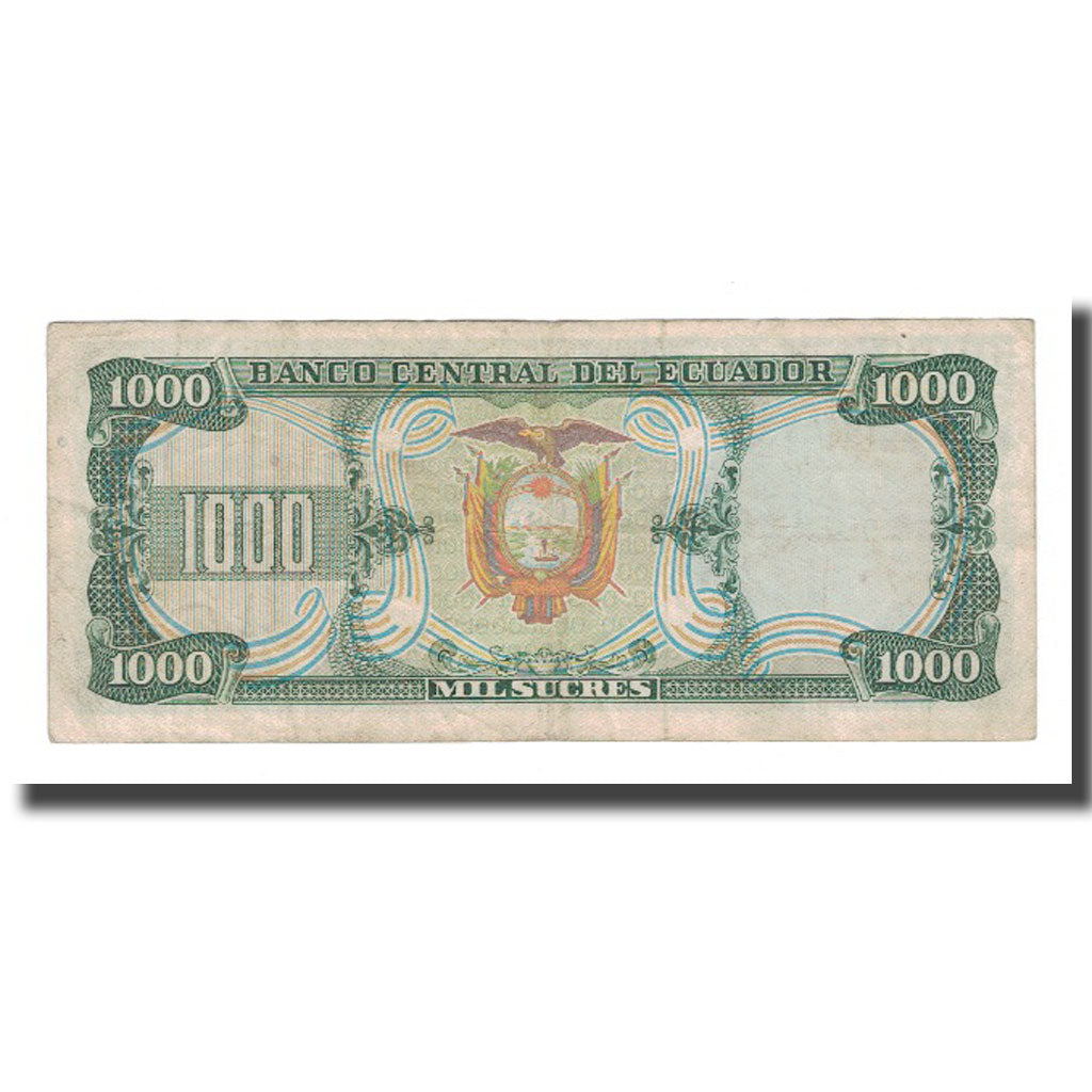 Banknote, Ecuador, 1000 Sucres, 1984, 1984-09-05, KM:125a, VF(30-35)