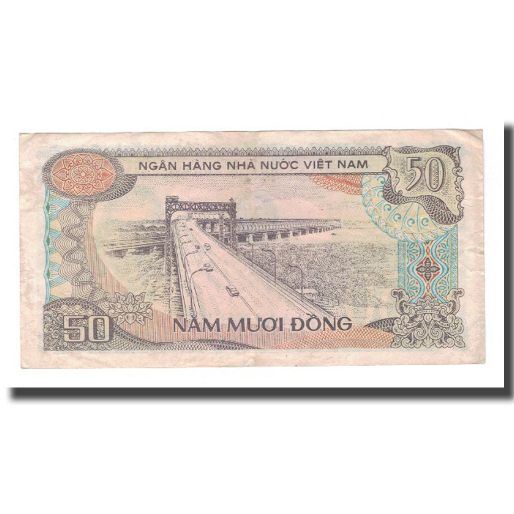 Banknote, Vietnam, 50 D<ox>ng, 1985, KM:97a, VF(30-35)