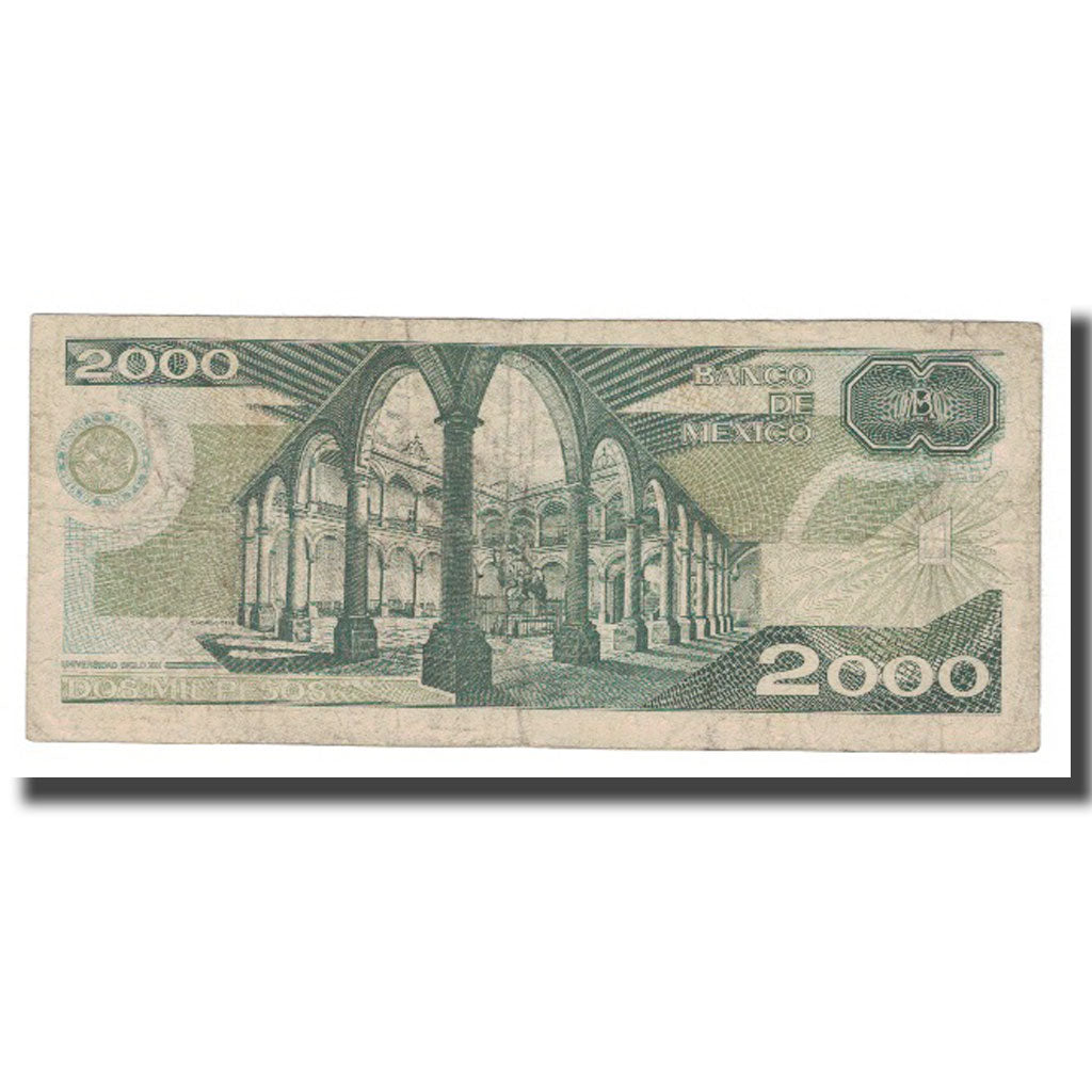 Banknote, Mexico, 2000 Pesos, 1984, 1984-10-30, KM:82c, VF(20-25)