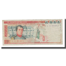Banknote, Mexico, 5000 Pesos, 1983, 1983-07-26, KM:83b, VF(20-25)