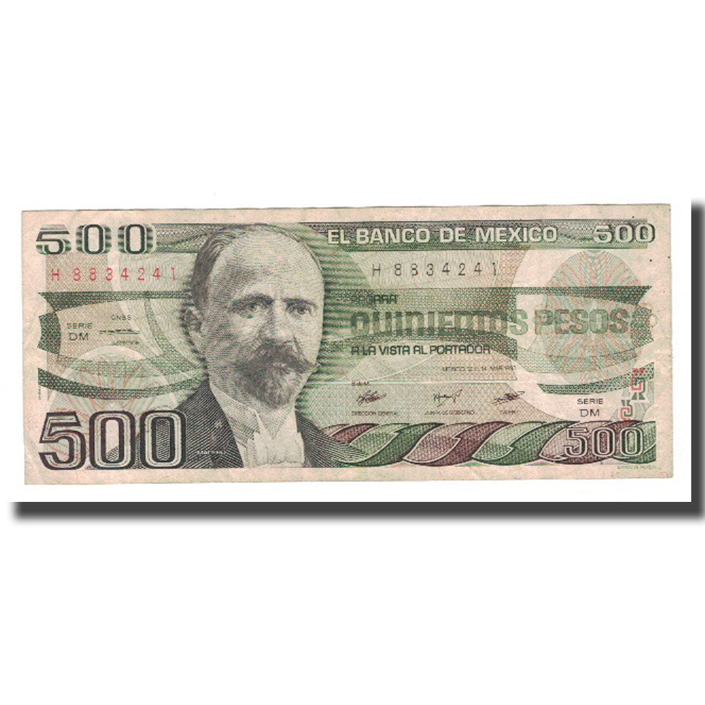 Banknote, Mexico, 500 Pesos, 1983, 1983-03-14, KM:79a, VF(20-25)