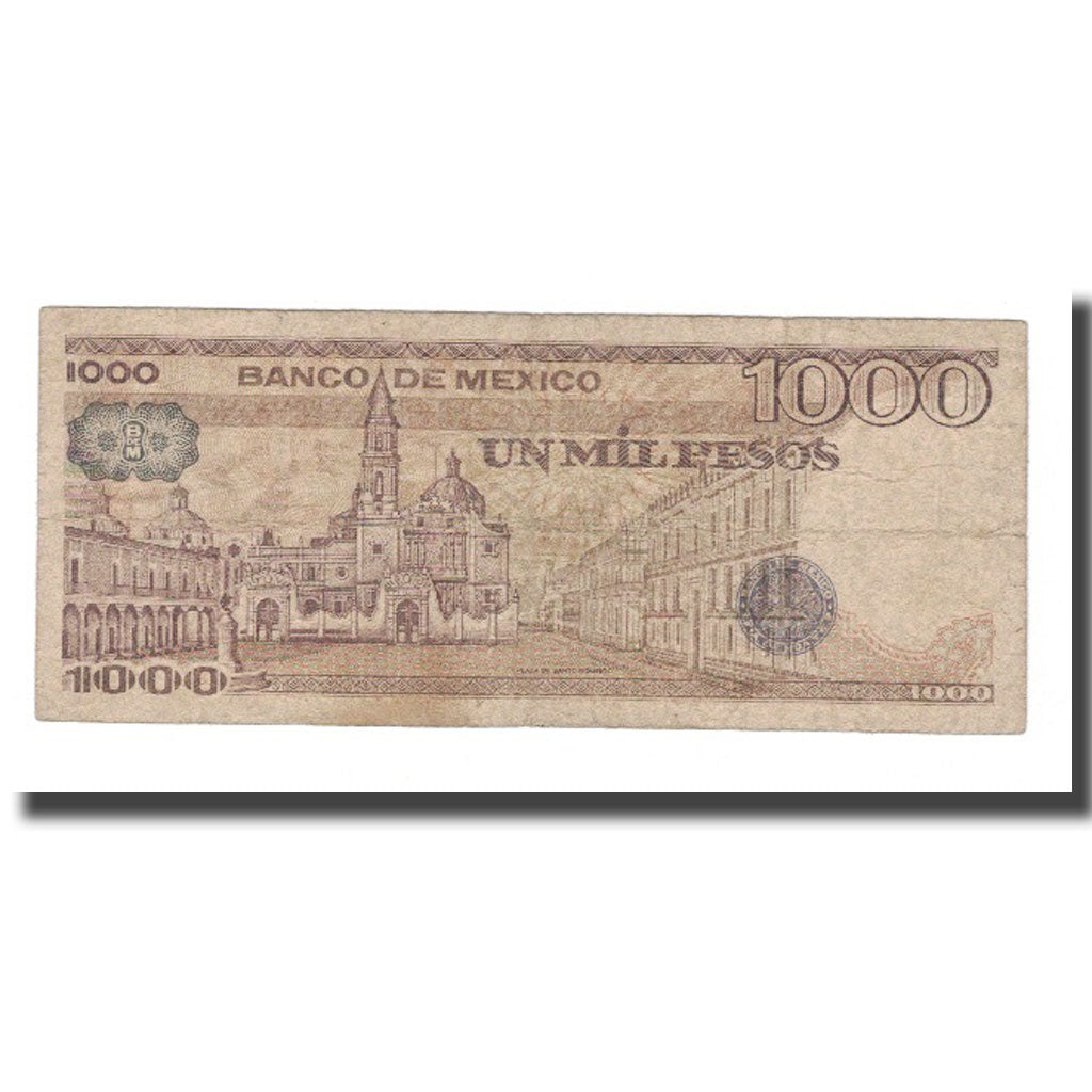 Banknote, Mexico, 1000 Pesos, 1984, 1984-08-07, KM:80b, F(12-15)