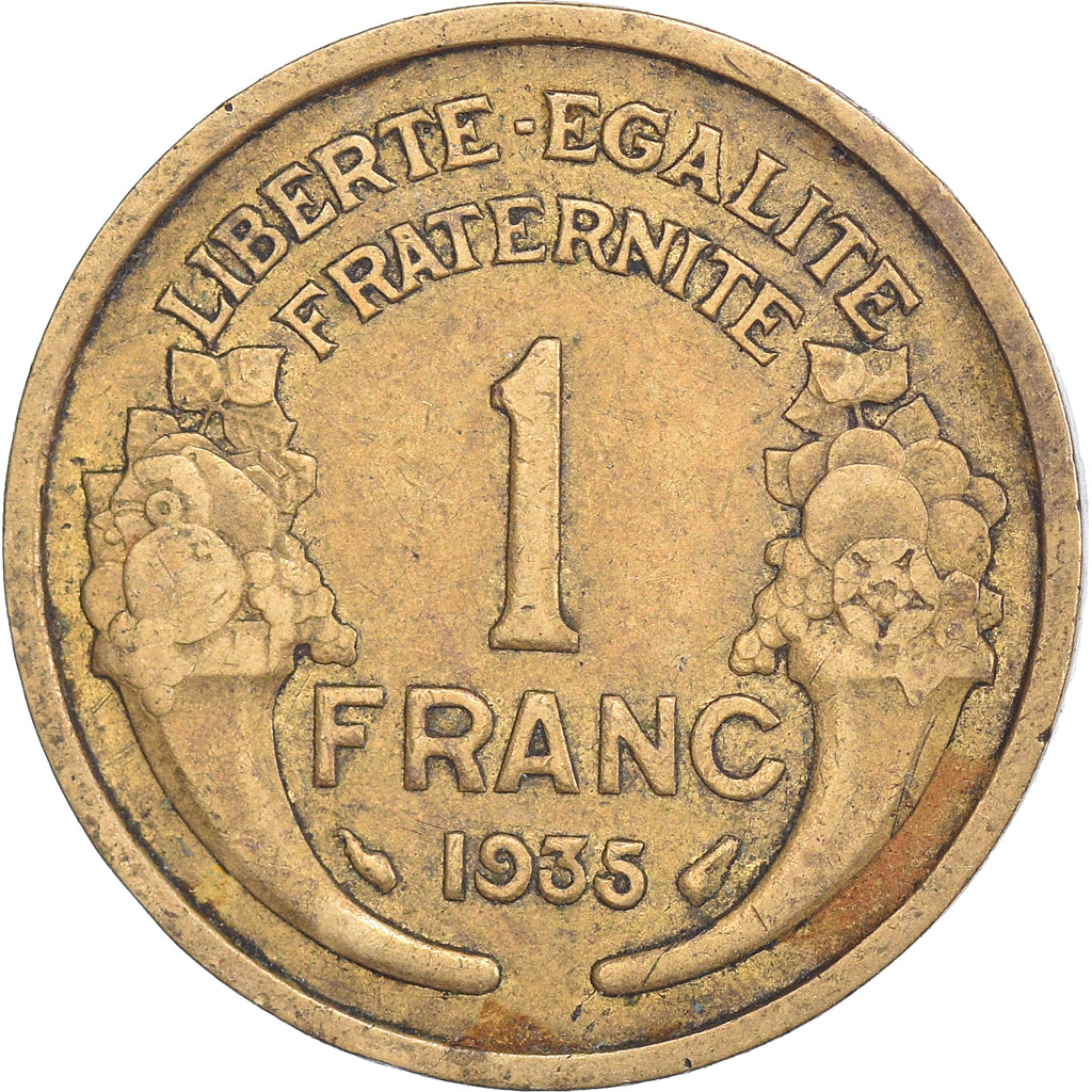 Moeda, França, Franc, 1935