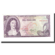Banknote, Colombia, 2 Pesos Oro, 1977, 1977-07-20, KM:413b, UNC(63)